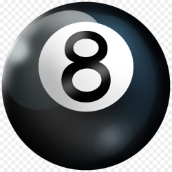 Magic 8-Ball 8 Ball Pool Eight-ball Billiards Clip art - 8 ball pool ...