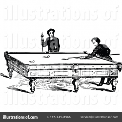 Billiards Clipart #1118588 - Illustration by Prawny Vintage