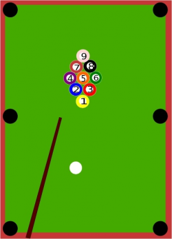 Pool Table clip art Free vector in Open office drawing svg ( .svg ...