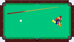 Scheibej Pool Table Cue Balls clip art Free vector in Open office ...