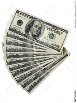 Pack Of A 100 Dollar Bills Stock Photo 2642245 - Megapixl