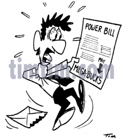 Free drawing of Energy Bill BW from the category -Computers & Money ...
