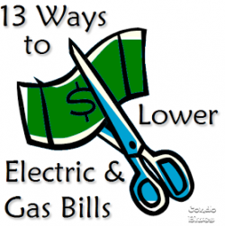 13 Ways to Lower Your Electricity and Natural Gas Bills | Gas bill ...