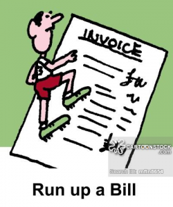 Bill Payment Cartoons and Comics - funny pictures from CartoonStock