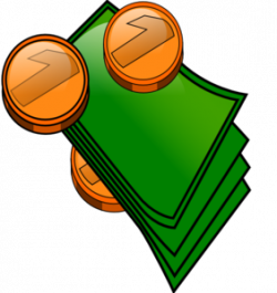 Money Coins And Bills Clip Art at Clker.com - vector clip art online ...
