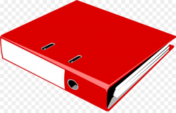 Ring binder Notebook Binder clip Clip art - Open Binder Cliparts png ...