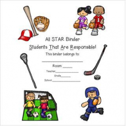 FREE LESSON - “All Star Sports Binder Cover” - Go to The Best of ...