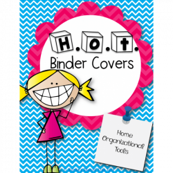 Free Back to School Editable Homework Binder Covers | Educents
