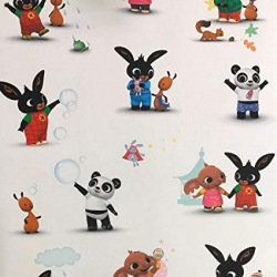 Official Bing Bunny Childrens Wallpaper Cartoon Rabbit CBeebies  WP4-BIN-BUN-12