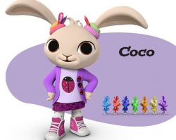 Bing Coco Bunny Plush 7-Inch Cuddly Soft Toy Pre-School Soft Toys ...