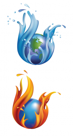 Fire & Water World Vector | Bing Gallery