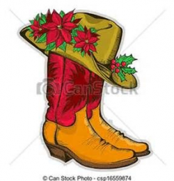 Western Christmas Clip Art Vector - Bing images | clipart ...