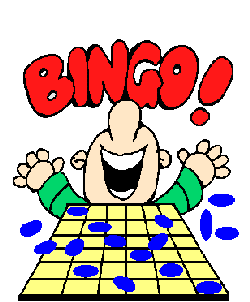 Similar images to "bingo clipart animated" .