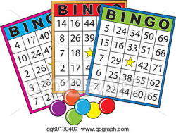 Vector Art - Bingo cards. EPS clipart gg60130407 - GoGraph