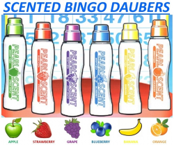 Scented Bingo Daubers | Scented Bingo Markers | CT Bingo Supply