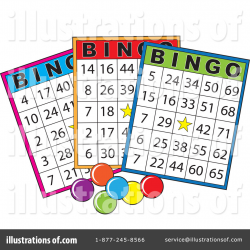 Bingo Clipart #1091673 - Illustration by Maria Bell
