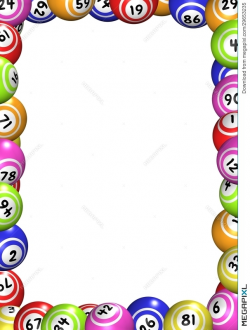 Bingo Balls Frame Illustration 29653235 - Megapixl