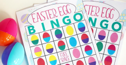 Easter Egg Bingo! Printable Easter Game for Kids | Sunny Day Family
