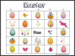 Easter Free Printable Bingo Cards - Life, Love and Thyme