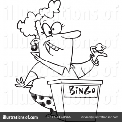 Bingo Clipart #440944 - Illustration by toonaday