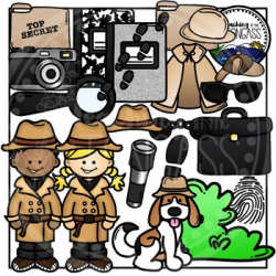 Detective Clipart by Teaching in the Tongass | Teachers Pay Teachers