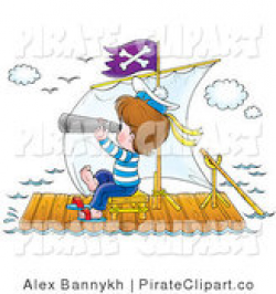 Royalty Free Stock Pirate Designs of Kids