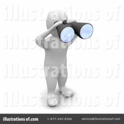 Binoculars Clipart #44984 - Illustration by Jiri Moucka
