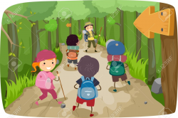 Clipart of kids on a adventureharacters