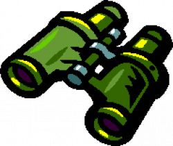 Green clipart binoculars - Pencil and in color green clipart binoculars
