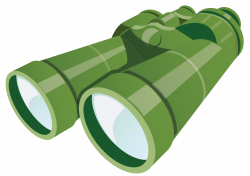 Green clipart binoculars - Pencil and in color green clipart binoculars