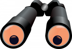 Binoculars Jh Clip Art at Clker.com - vector clip art online ...