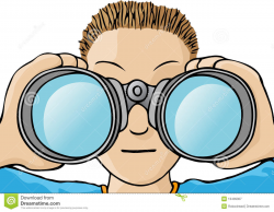 clipart child eye binoculars - Clipground