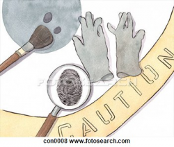 Forensic Evidence Clipart