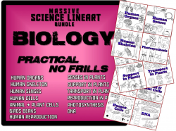 Biology Clipart (Lineart Bundle) | Formal assessment, Science ...