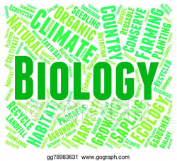 Clipart - Biology word shows animal kingdom and educate ...