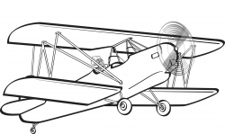 Image of Biplane Clipart #4587, Clip Art Signs And Posters - Clipartoons