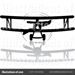Biplane Clipart #212279 - Illustration by Pams Clipart