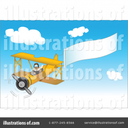 Biplane Clipart #91943 - Illustration by tdoes
