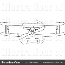 Biplane Clipart #212278 - Illustration by Pams Clipart