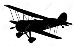 Free Clipart Of Silhouette Of Small Airplanes - ClipartFest ...