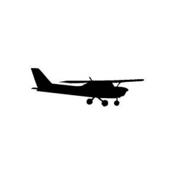 Amazon.com: CESSNA 150 Silhouette VINYL sticker/decal (Flyong,Pilot ...