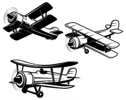 Plane illustration | Etsy