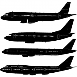 28+ Collection of Plane Side View Clipart | High quality, free ...