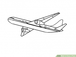 4 Ways to Draw a Plane - wikiHow