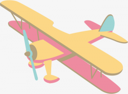 Top View Biplane, Vintage Aircraft, Cartoon Airplane, Aerospace PNG ...