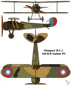 File:Nieuport 28 C.1 French First World War single seat fighter ...