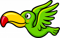 Clipart - Flying Bird Animated