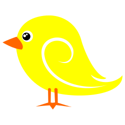Yellow Bird Clip Art | Free Borders and Clip Art