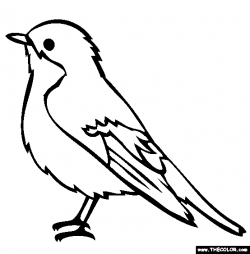 bird coloring page. others at this site | ECO Garden | Pinterest ...