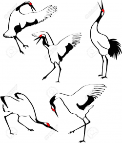 Crane Bird Drawing at GetDrawings.com | Free for personal use Crane ...